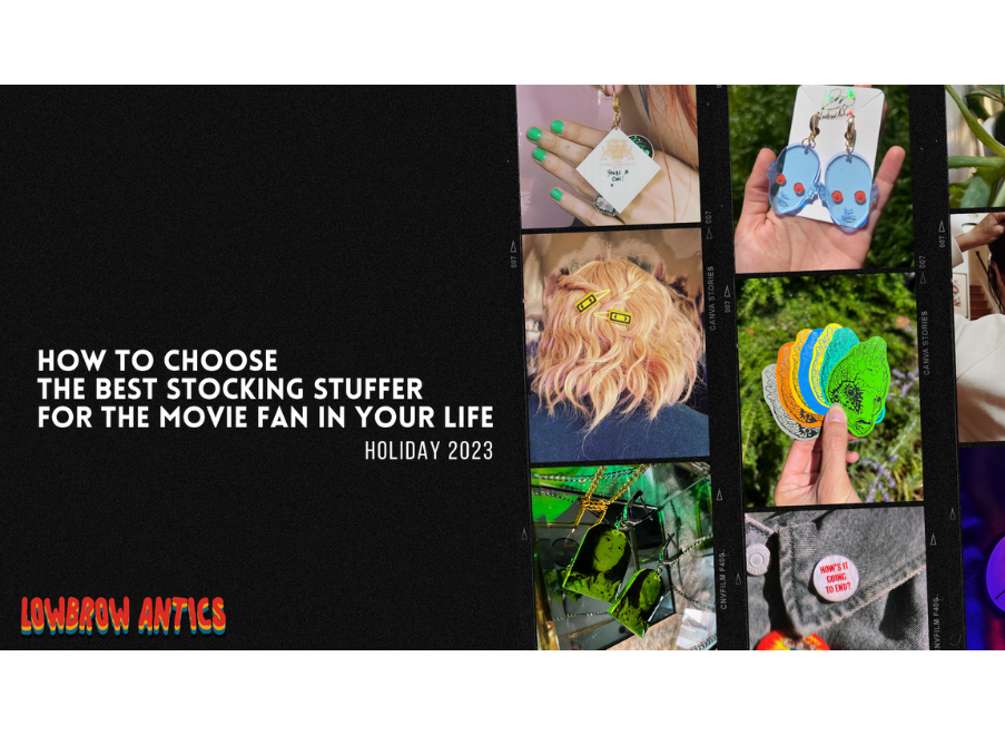 How to Choose the Best Stocking Stuffer for the Movie Fan in Your Life (feat. Items from the Shop!)