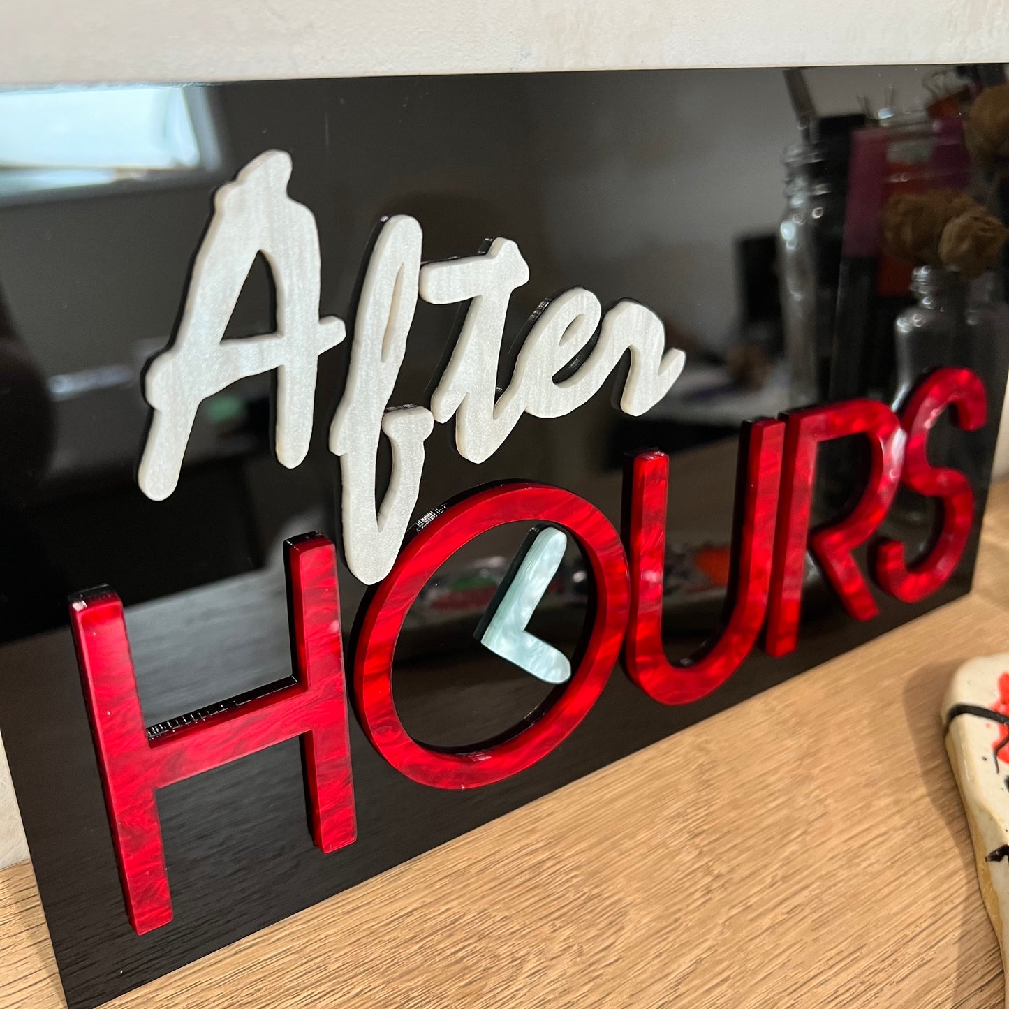 After Hours Film Logo Acrylic Wall Art