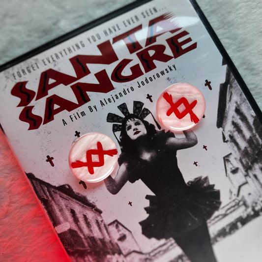 Santa Sangre Concha’s Arms Pins & Earrings