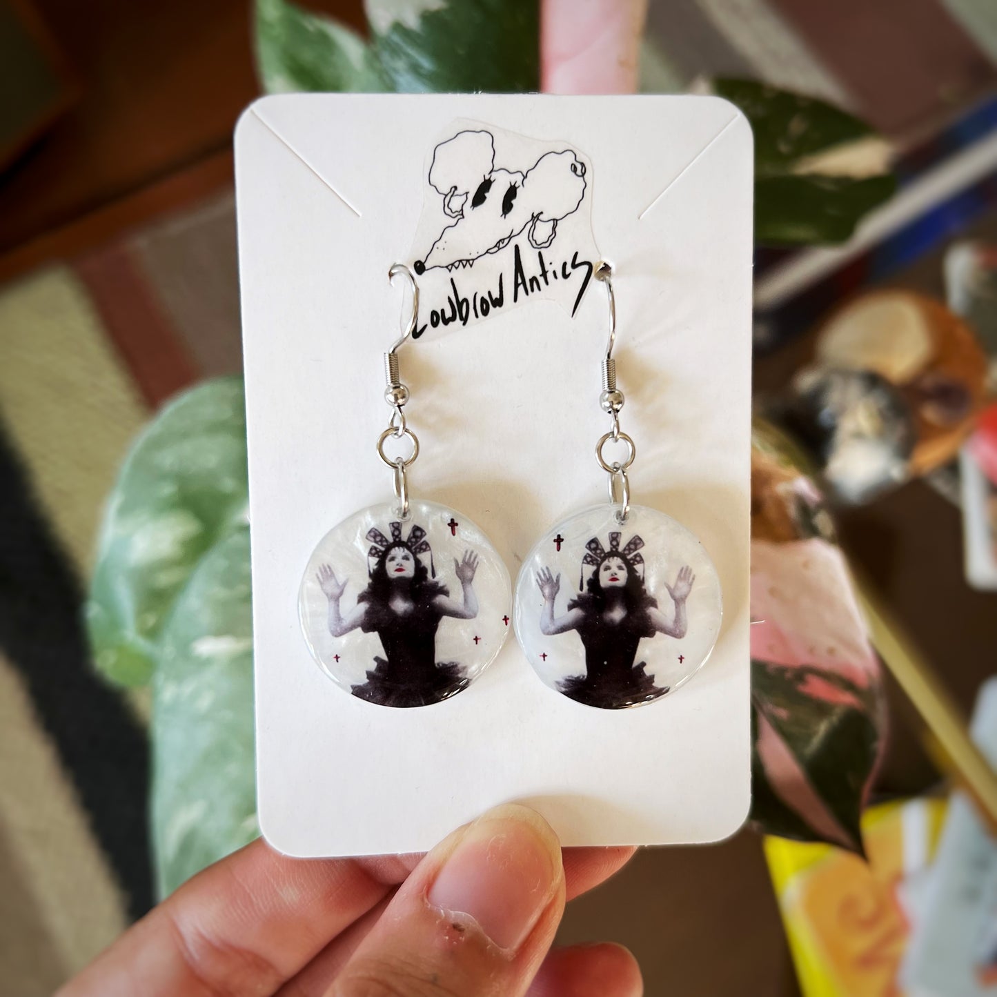 Santa Sangre Portrait Earrings