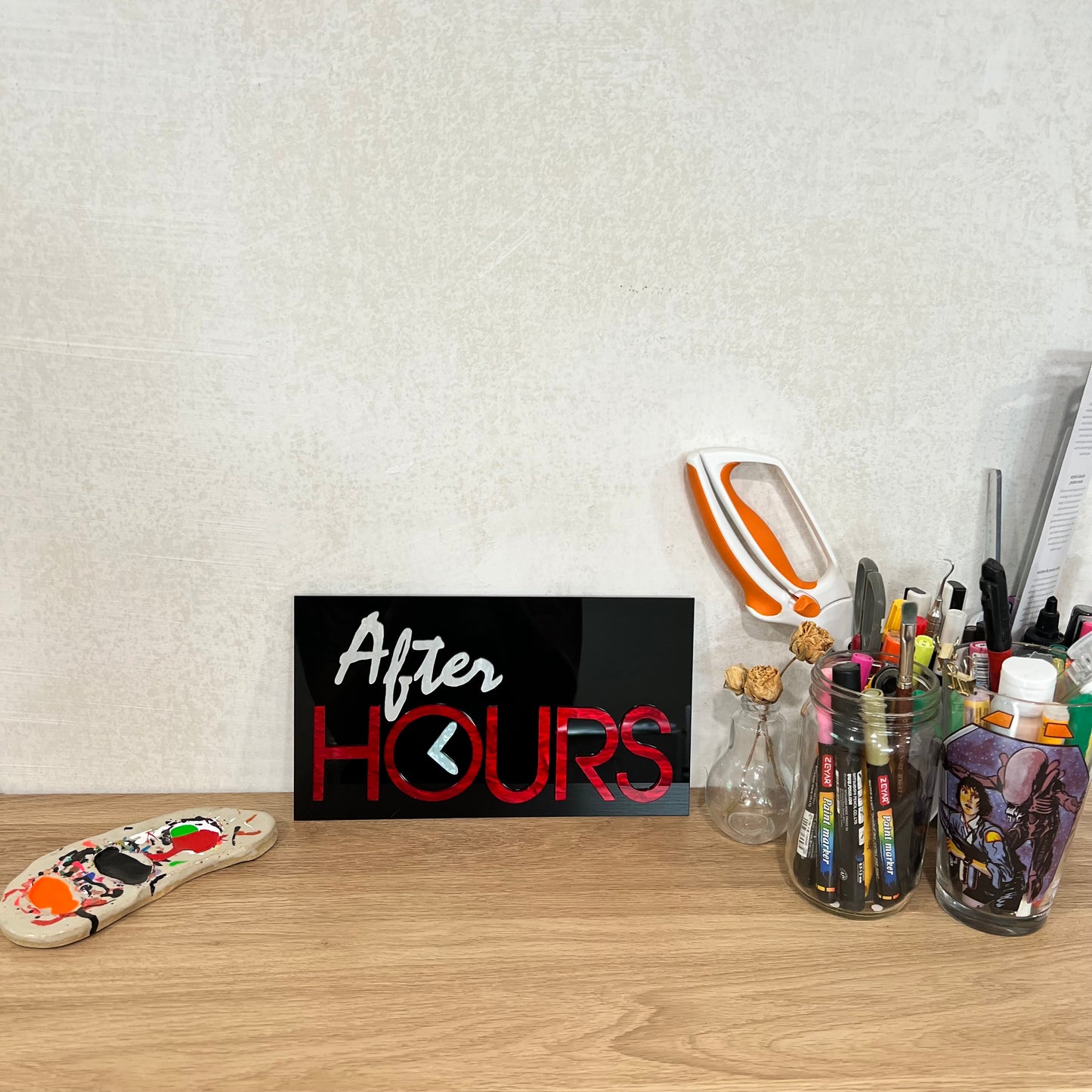 After Hours Film Logo Acrylic Wall Art