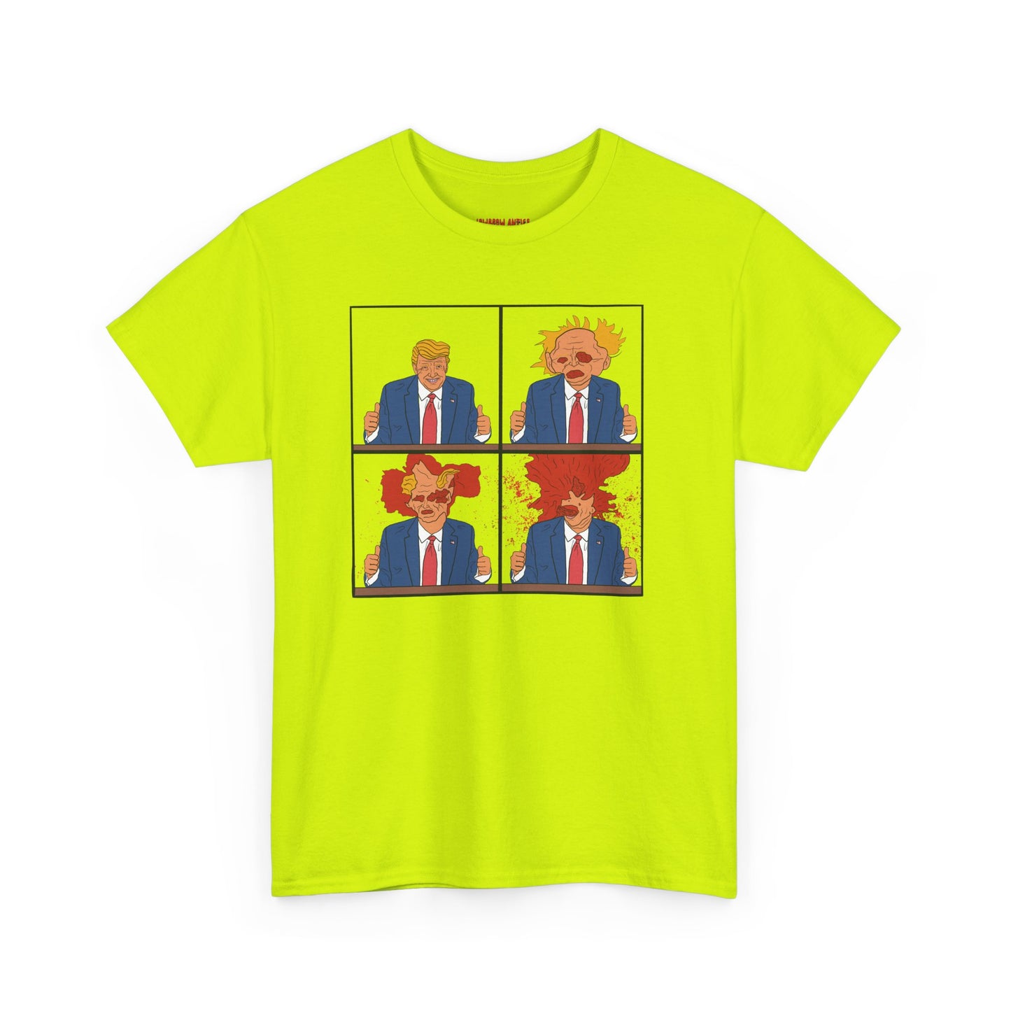 Dump Scammers Cronenberg Inspired Illustrated Unisex Heavy Cotton Tee