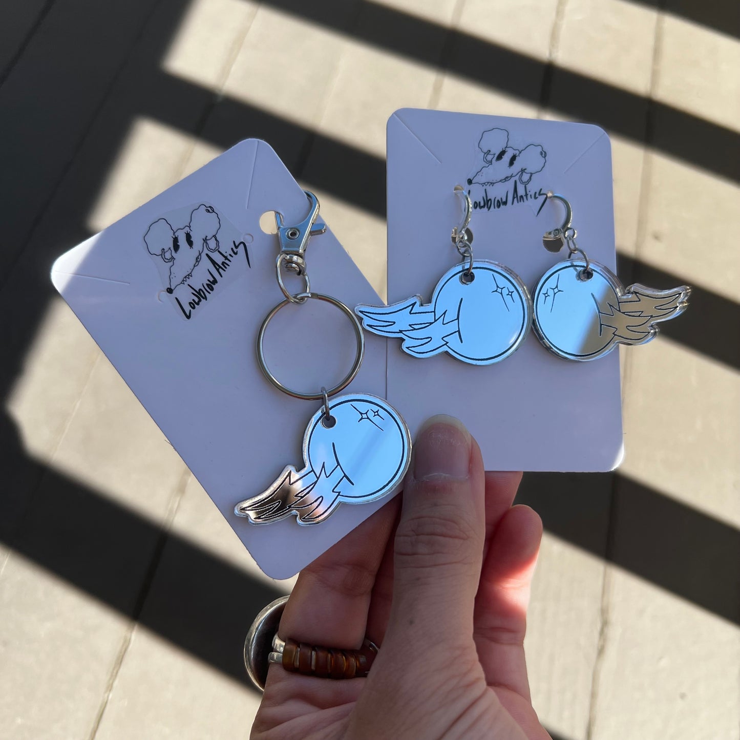 Phantasm Sphere Earrings & Keychains