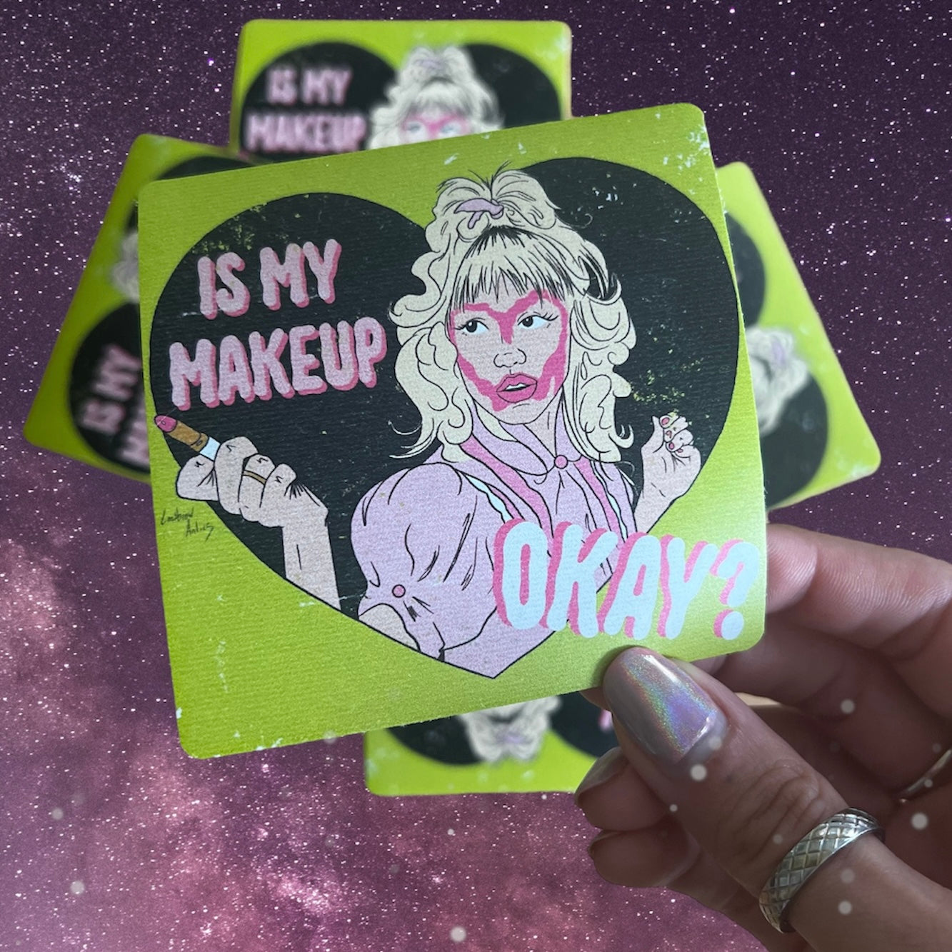 Night of the Demons Suzanne Sticker