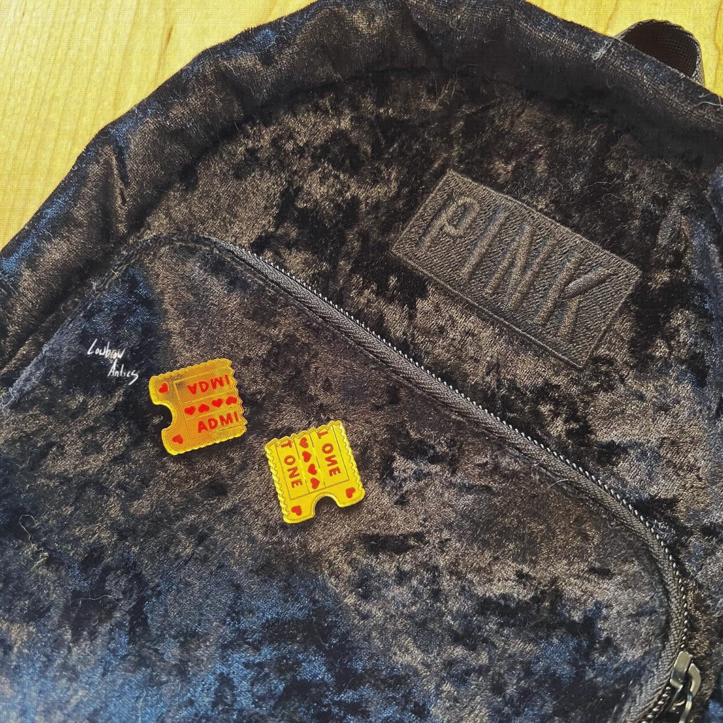 Admit One Shareable Pin Set