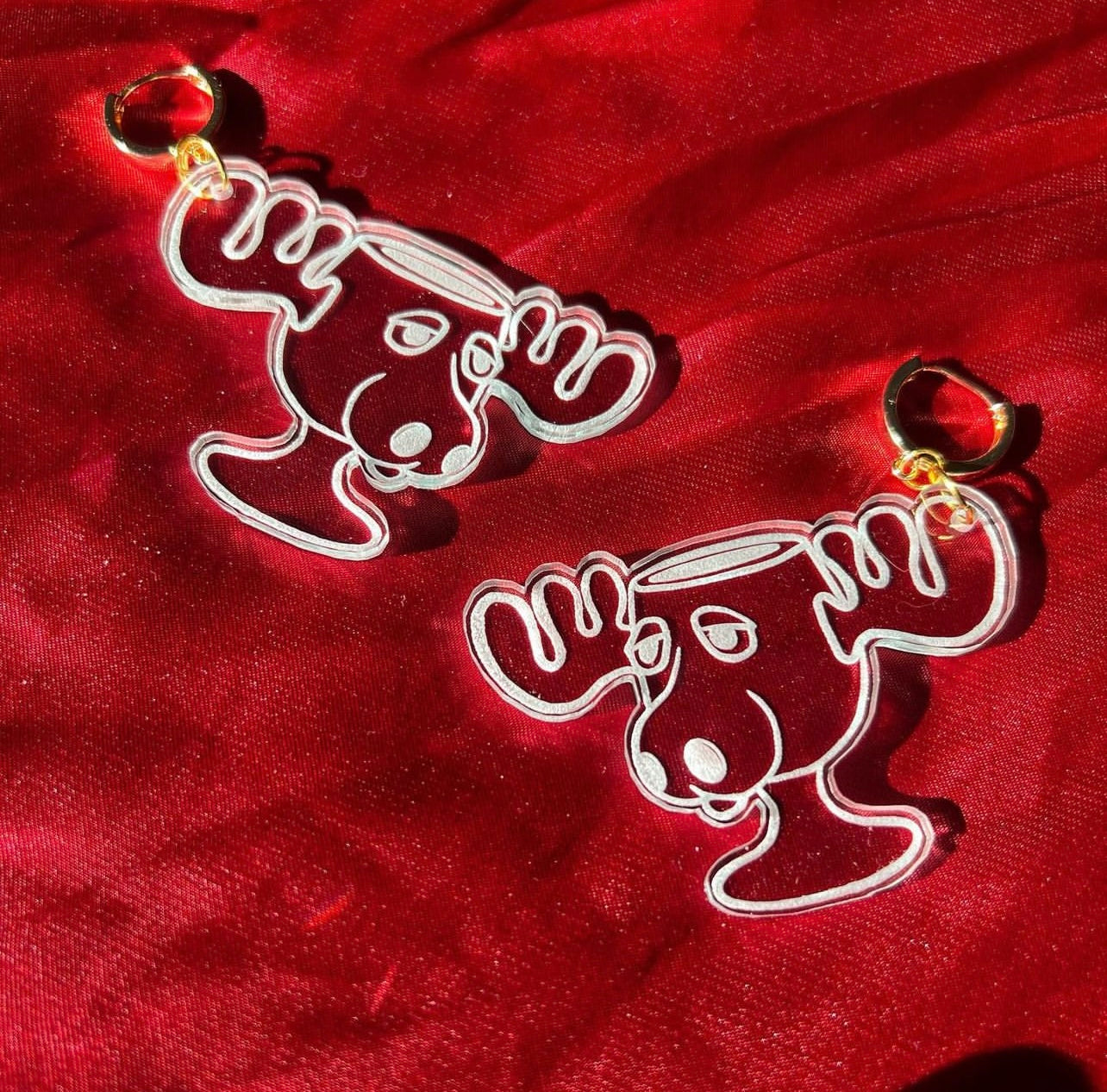 Christmas Vacation Inspired Egg Nog Cup Earrings & Ornaments