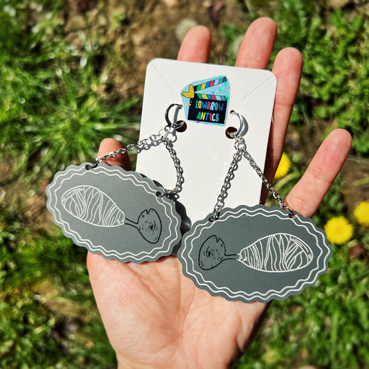 Eraserhead Baby Earrings