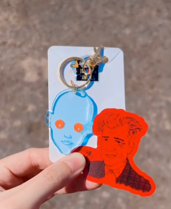 Fantastic Planet Blacklight Earrings & Keychains