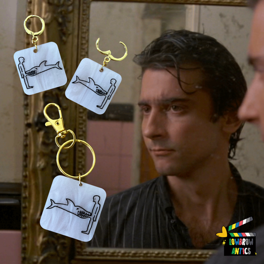 Bathroom Graffiti After Hours Inspired Earrings, Pins, & Keychains