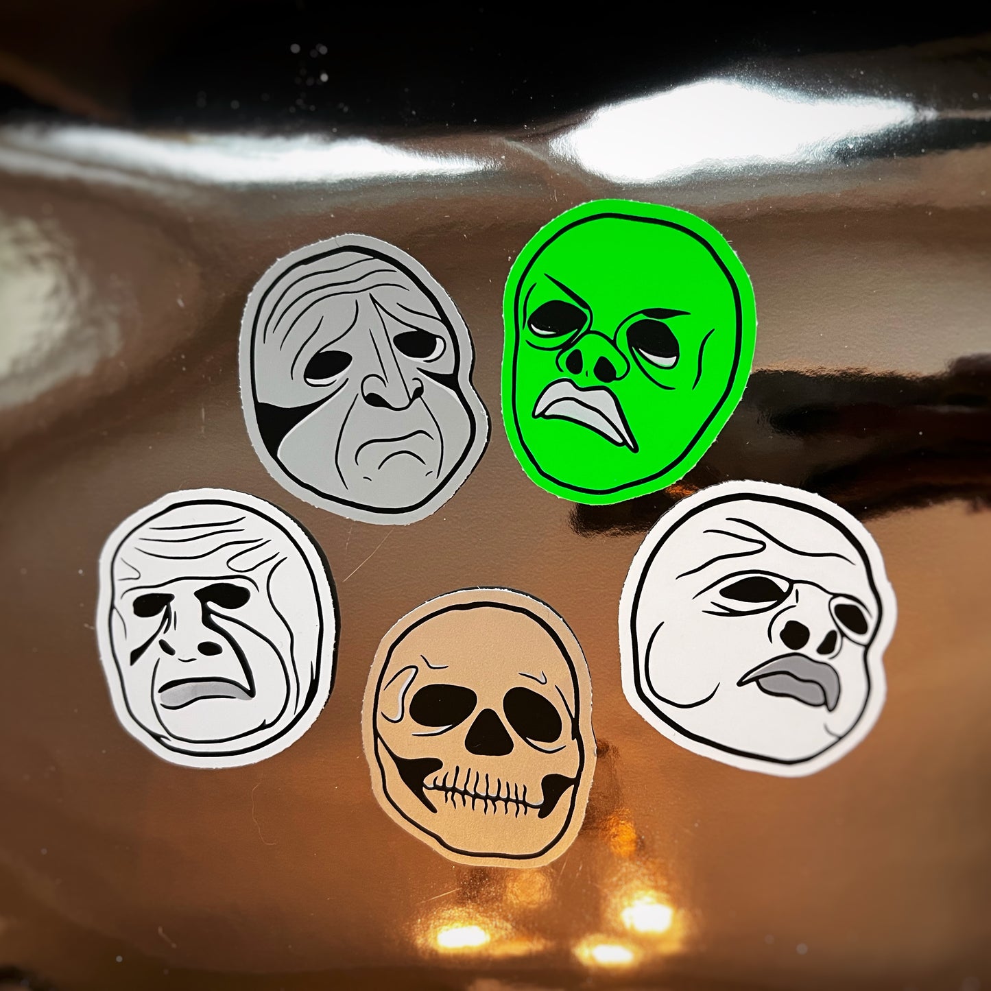 Twilight Zone Inspired Sticker Pack