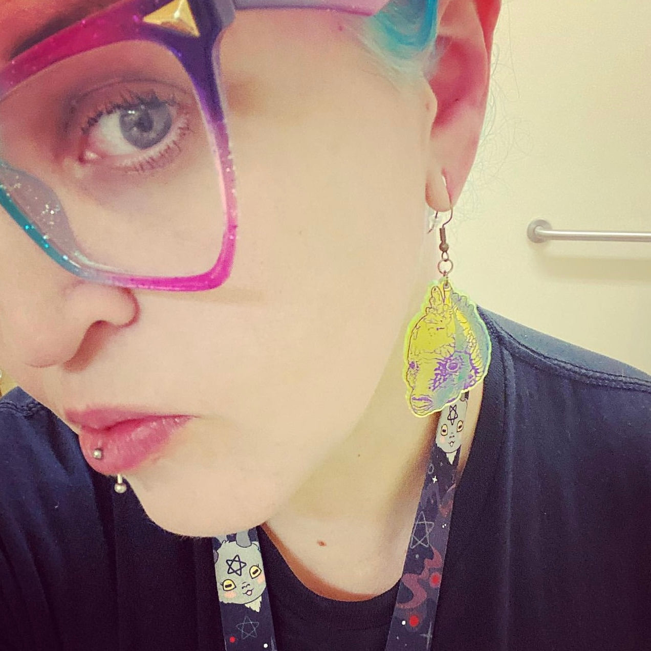 Naked Lunch Inspired Earrings & Keychains