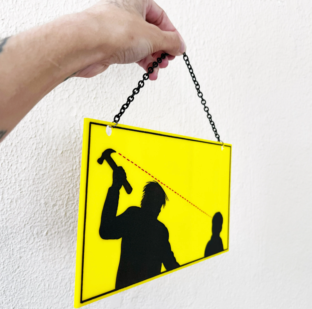 Oldboy Inspired Wall Hanging