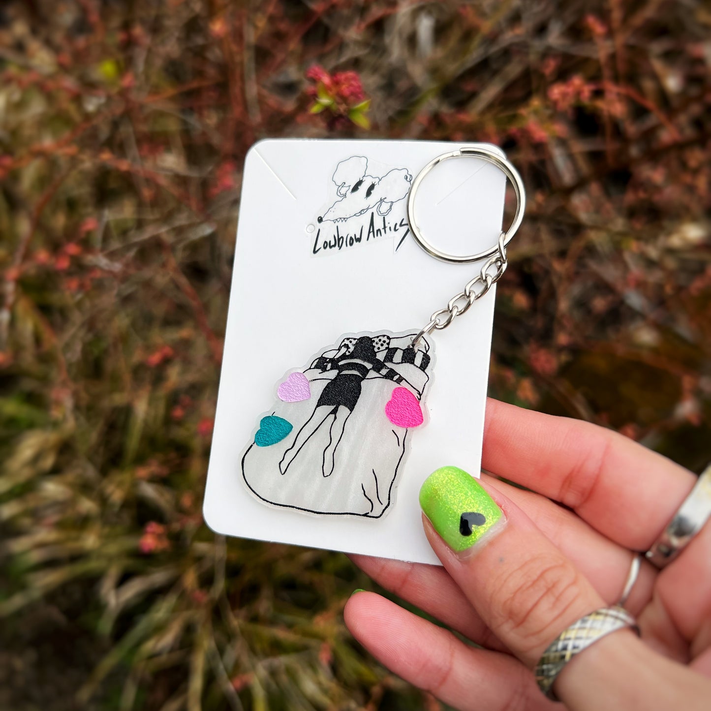 Perfect Blue Mima's Bedroom Earrings & Keychains