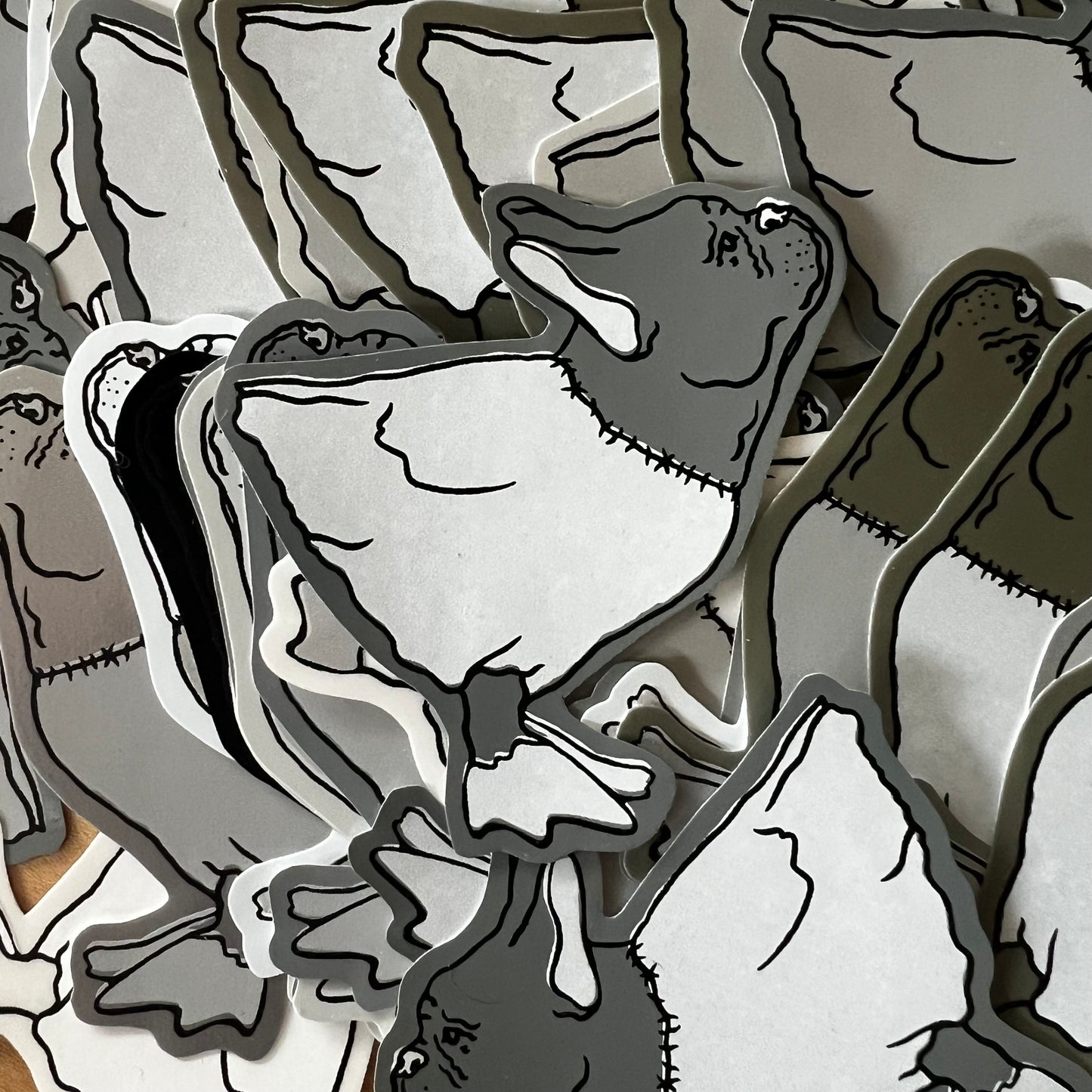 Poor Things Animal Hybrid Stickers