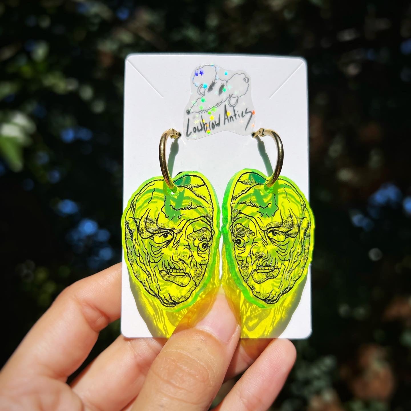 Toxic Avenger Inspired Earrings