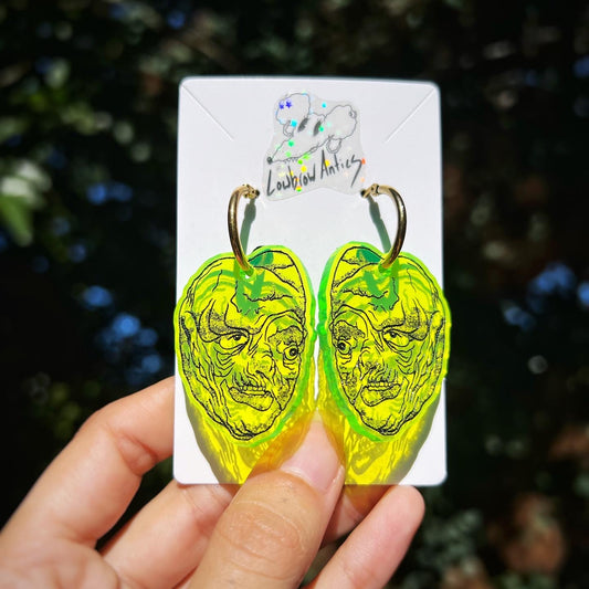 Toxic Avenger Inspired Earrings