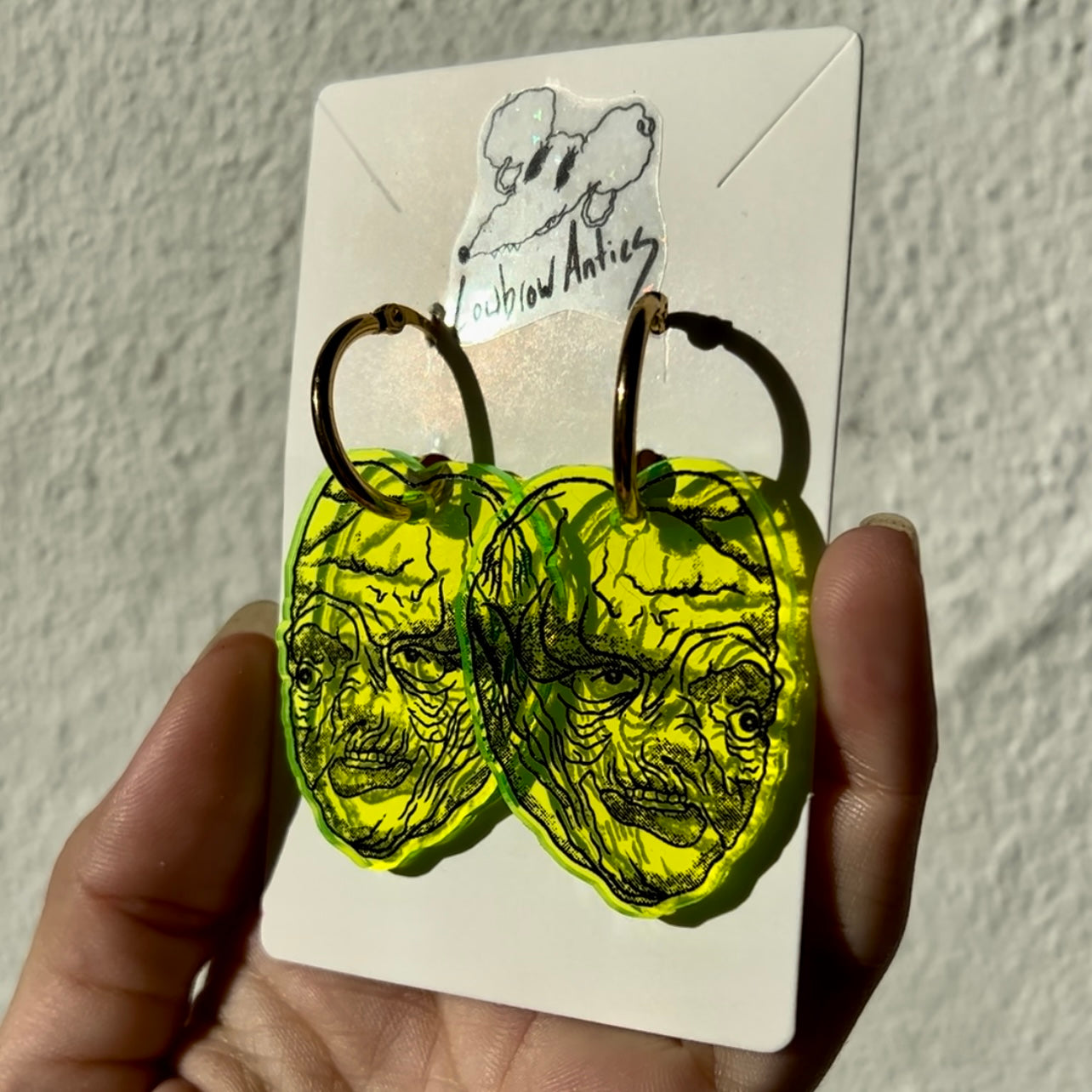 Toxic Avenger Inspired Earrings