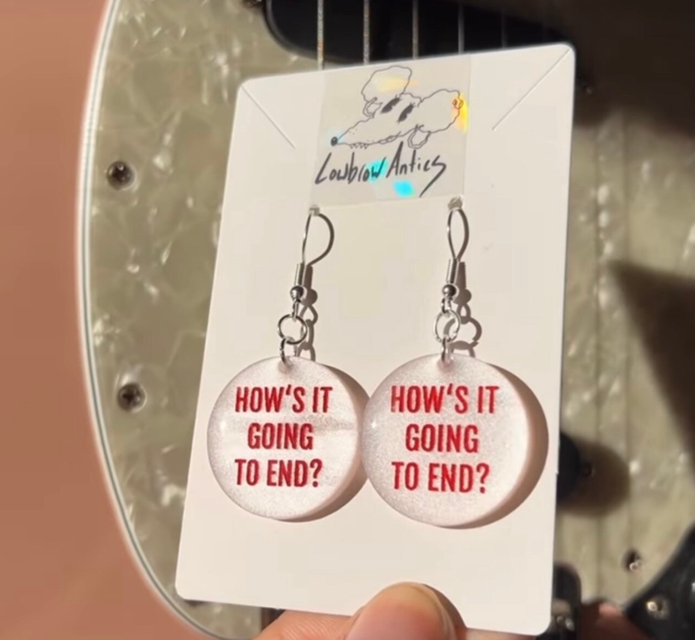 The Truman Show  Inspired Hows It Going To End? Pins & Earrings