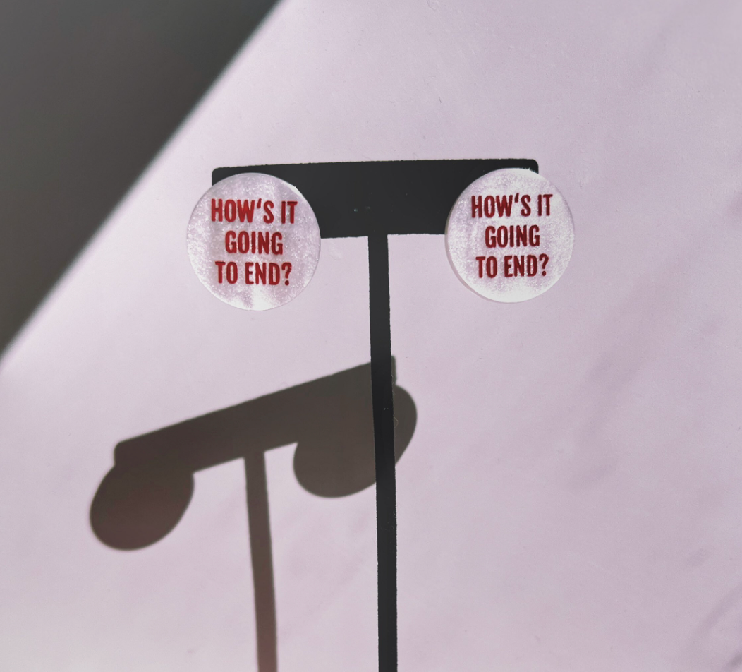 The Truman Show  Inspired Hows It Going To End? Pins & Earrings