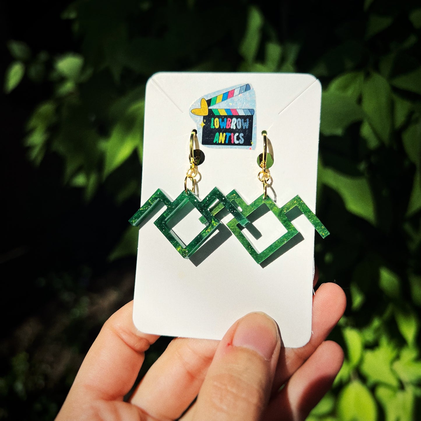 Twin Peaks Owl Symbol Earrings