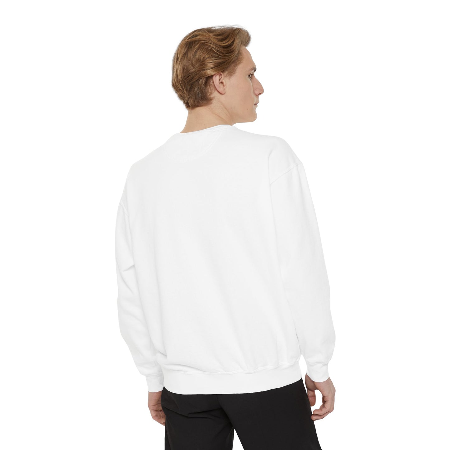 Queer Film-Inspired Illustrated Unisex Garment-Dyed Sweatshirt