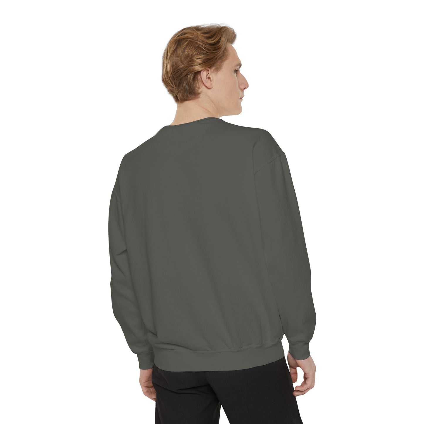 Queer Film-Inspired Illustrated Unisex Garment-Dyed Sweatshirt