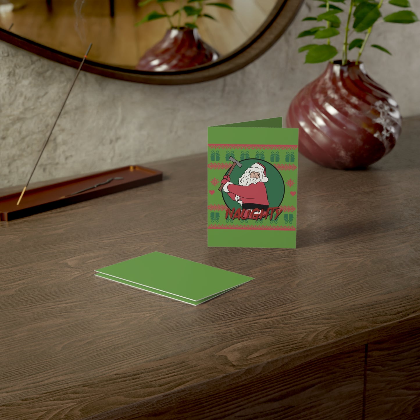 Silent Night, Deadly Night Illustrated Greeting Cards (1, 10, 30, and 50pcs)