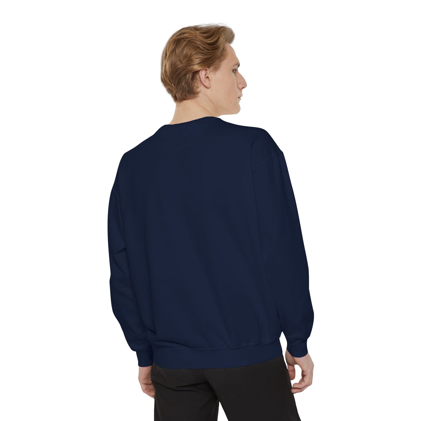 Queer Film-Inspired Illustrated Unisex Garment-Dyed Sweatshirt