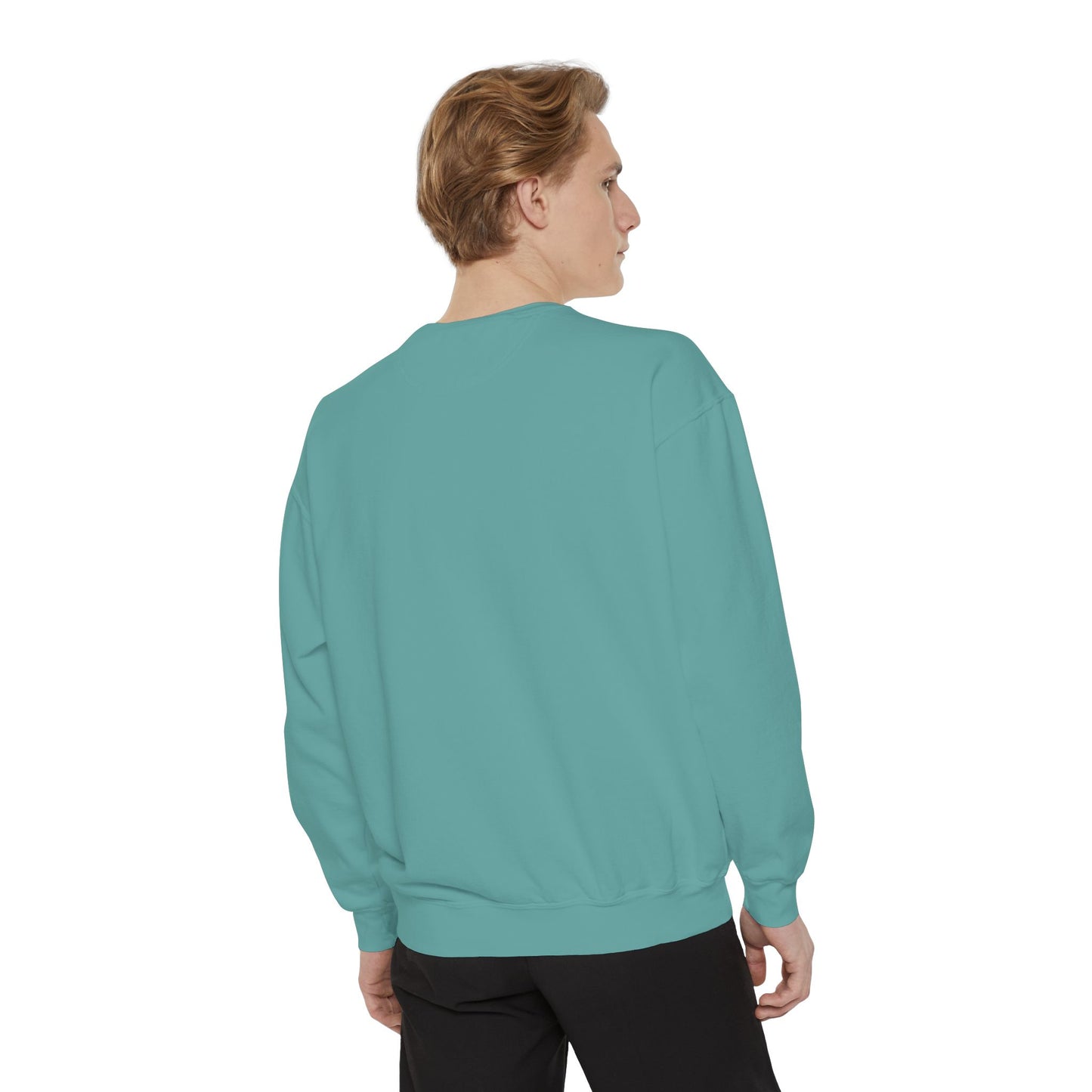 Queer Film-Inspired Illustrated Unisex Garment-Dyed Sweatshirt