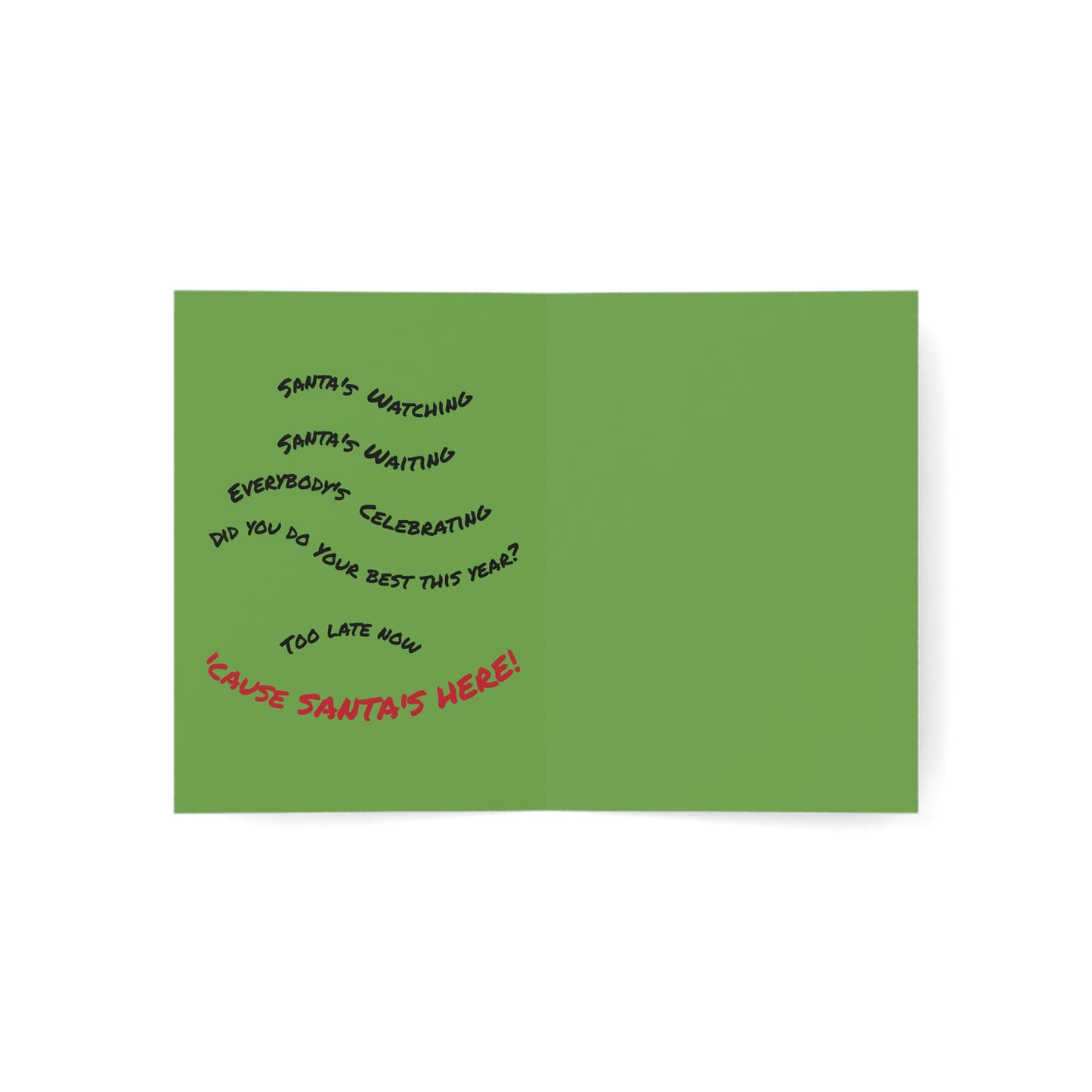 Silent Night, Deadly Night Illustrated Greeting Cards (1, 10, 30, and 50pcs)