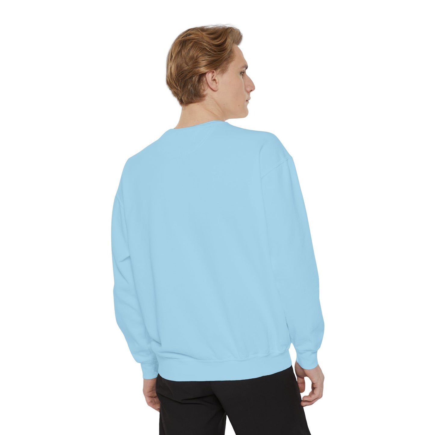 Queer Film-Inspired Illustrated Unisex Garment-Dyed Sweatshirt