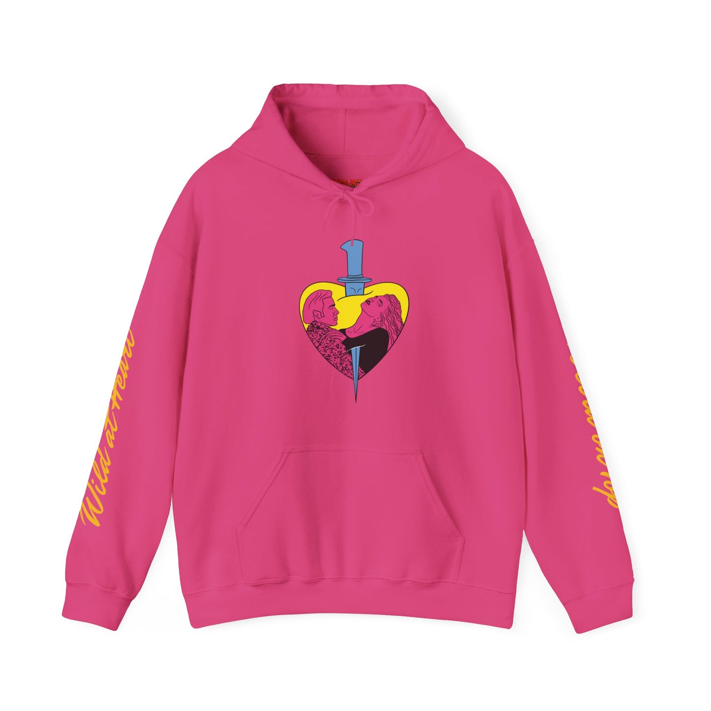 Wild at Heart Illustrated Unisex Heavy Blend™ Hooded Sweatshirt