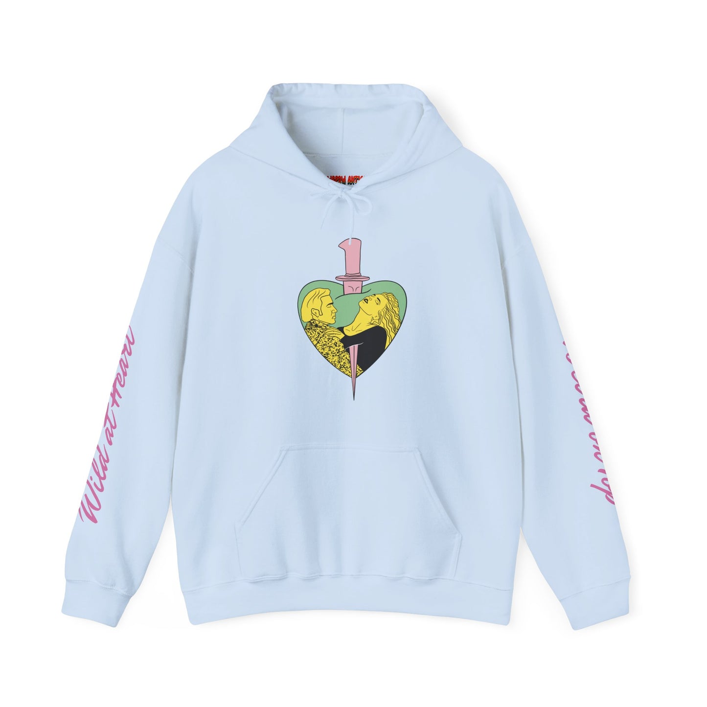 Wild at Heart Illustrated Unisex Heavy Blend™ Hooded Sweatshirt