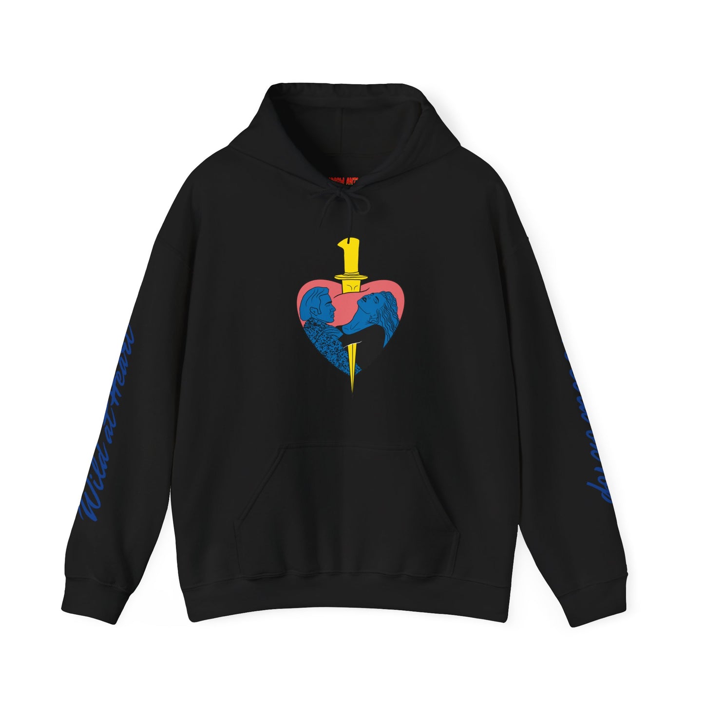 Wild at Heart Illustrated Unisex Heavy Blend™ Hooded Sweatshirt