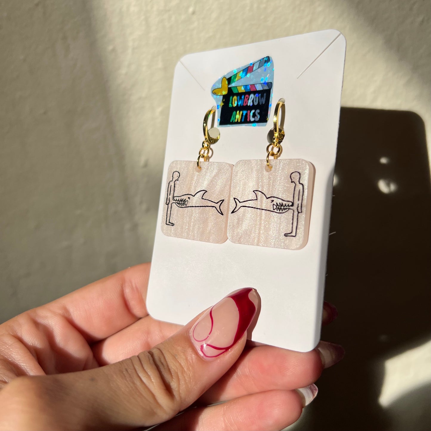 Bathroom Graffiti After Hours Inspired Earrings, Pins, & Keychains