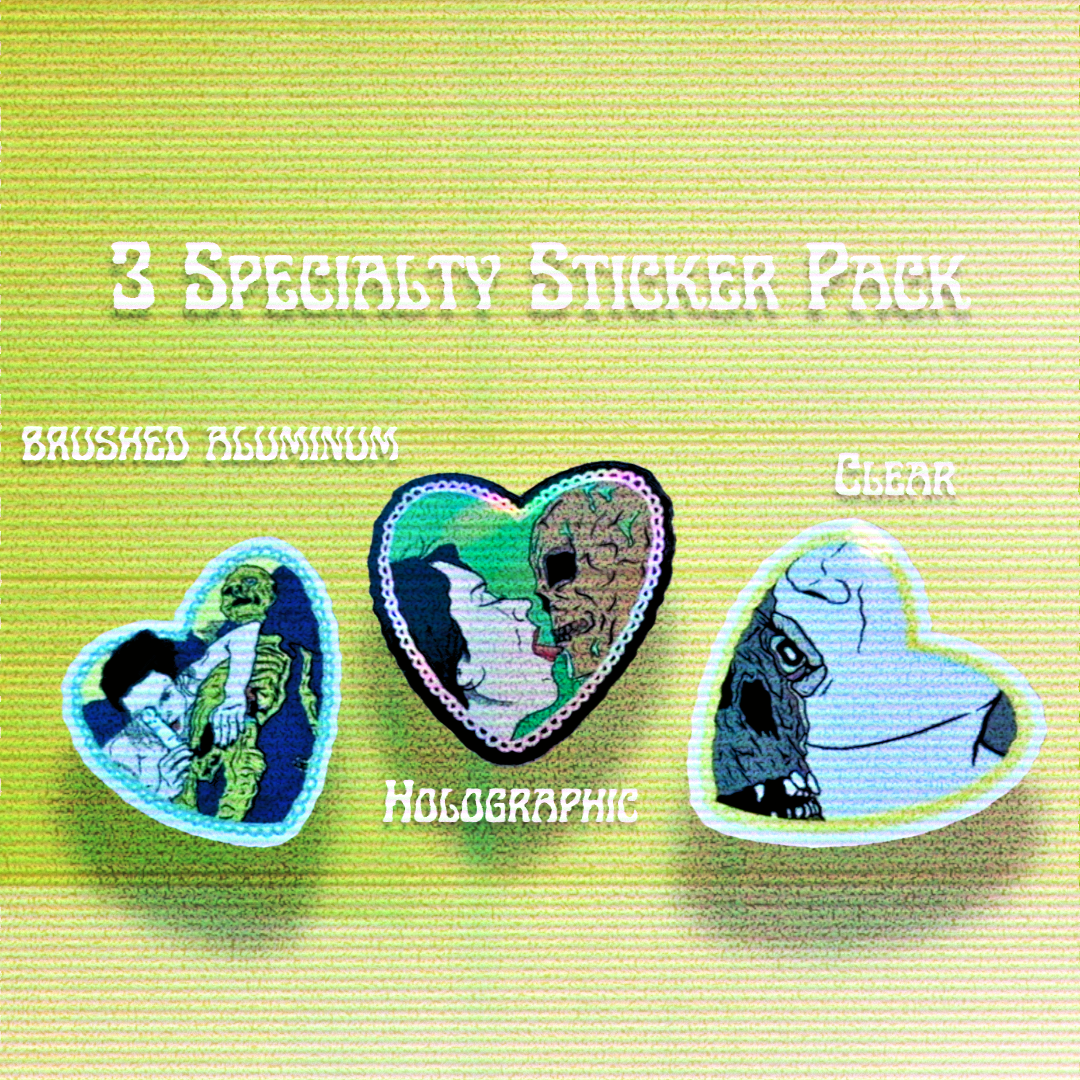 Nekromantik Sticker Packs & Bumper Stickers