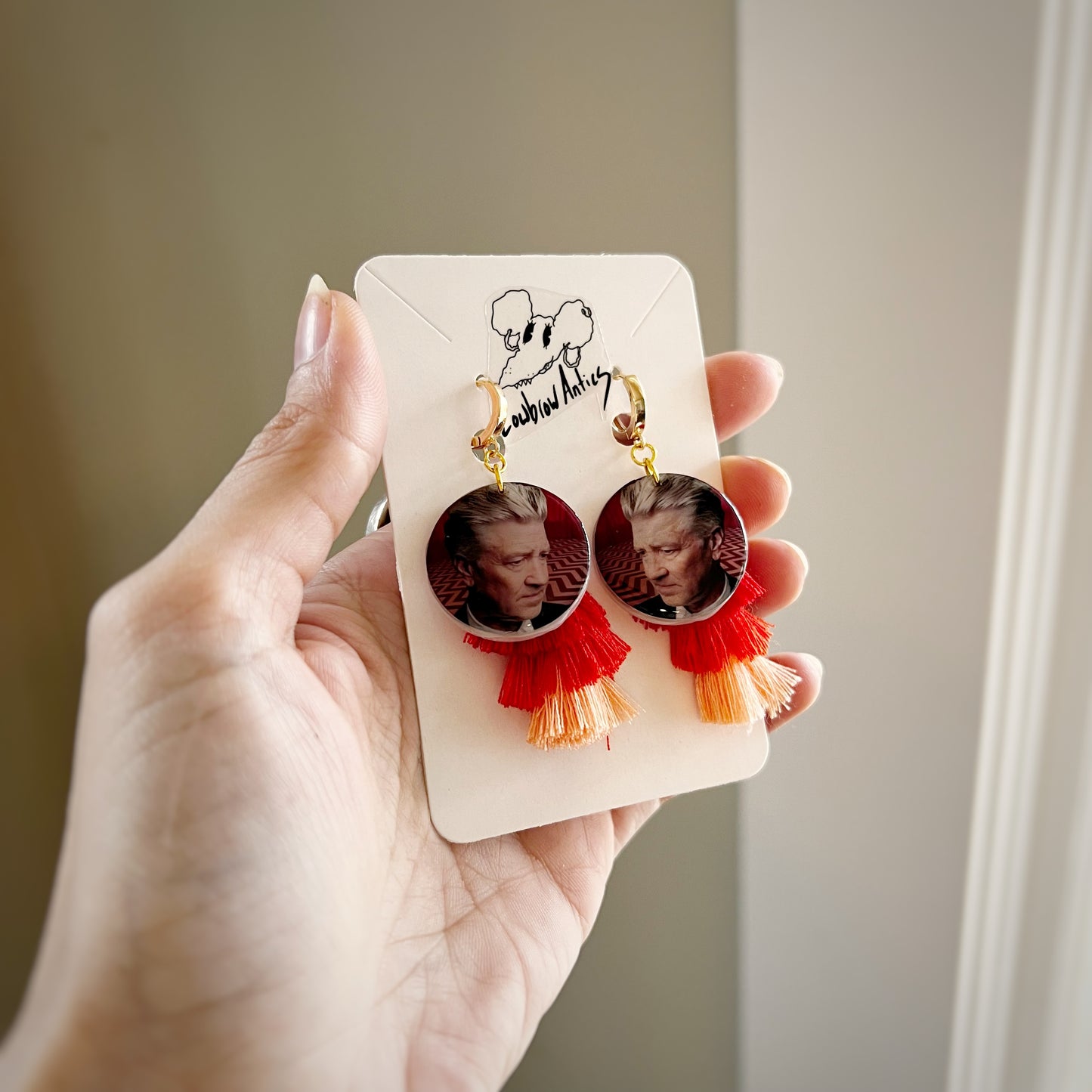 David Lynch Director Spotlight Earrings