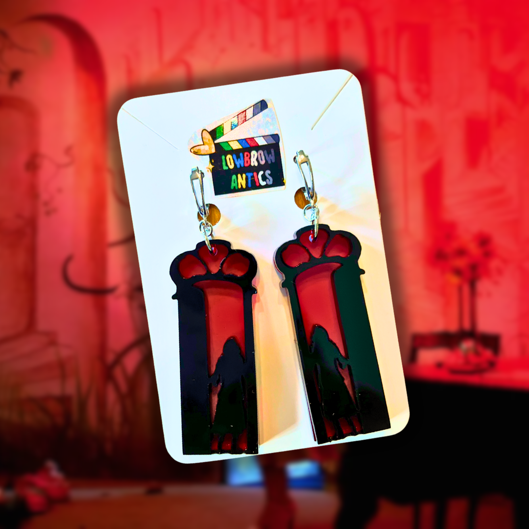 Suspiria Door Layered Earrings