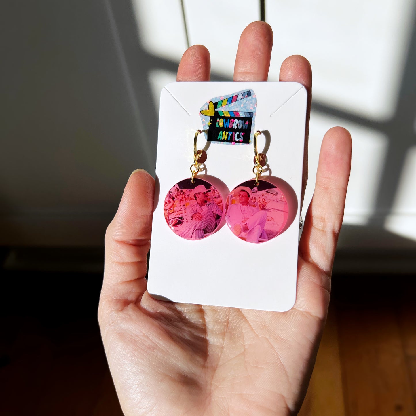 The Birdcage Film Still Glow in the Dark Earrings