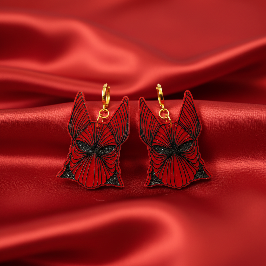 Bram Stoker’s Dracula Inspired Armor Earrings