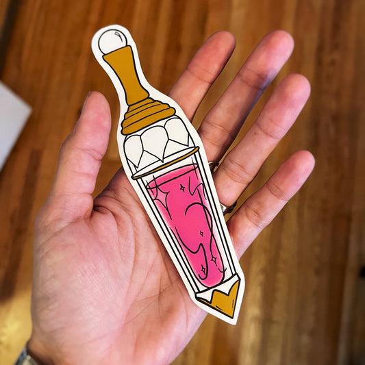 Death Becomes Her Potion Bottle Stickers