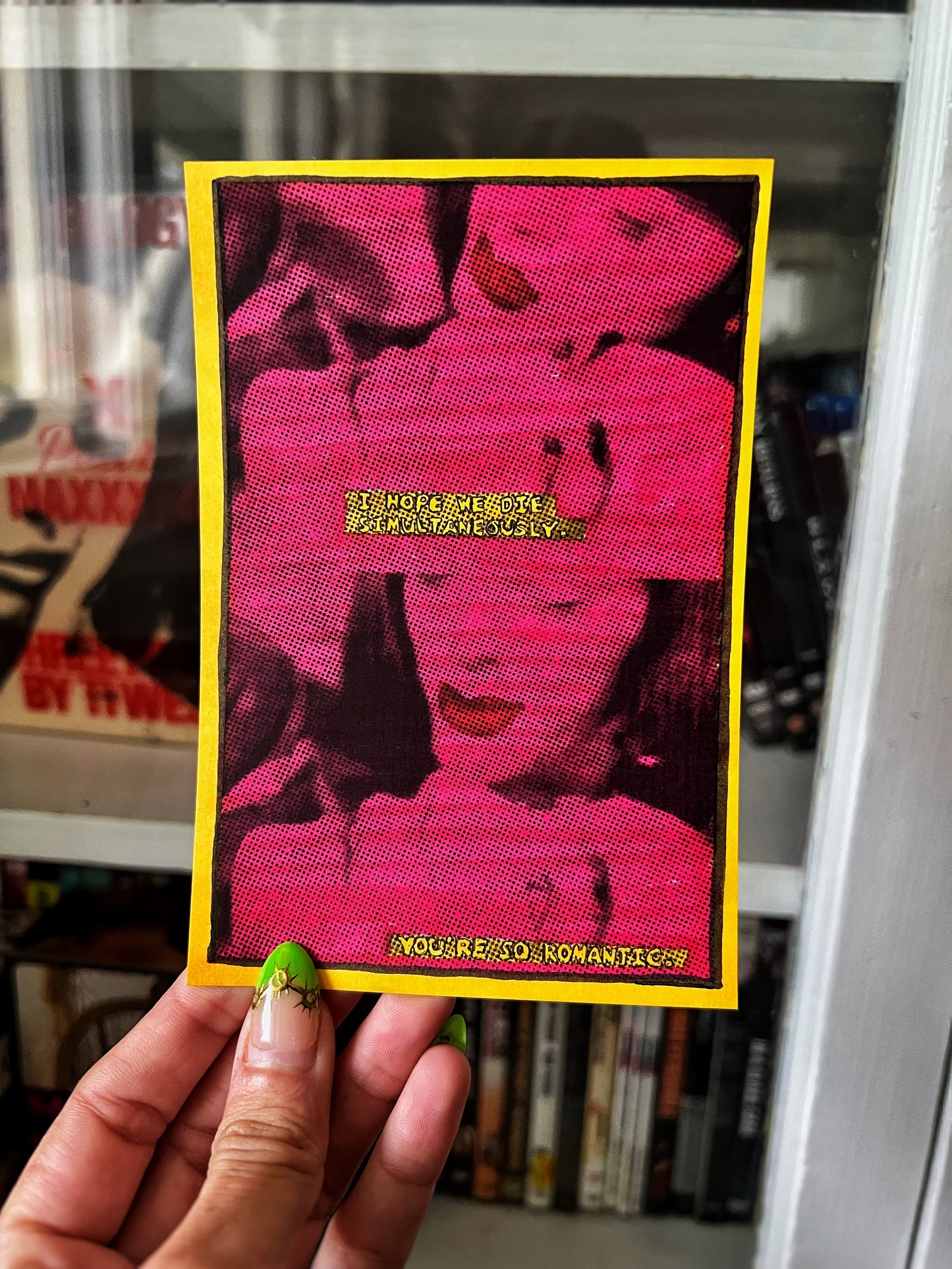 Doom Generation Handmade Japanese Postcard