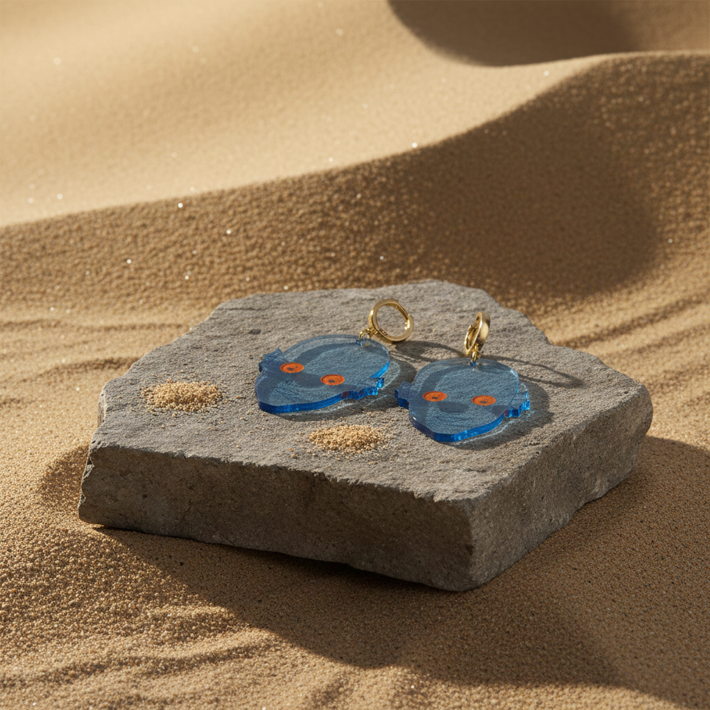 Fantastic Planet Blacklight Earrings & Keychains