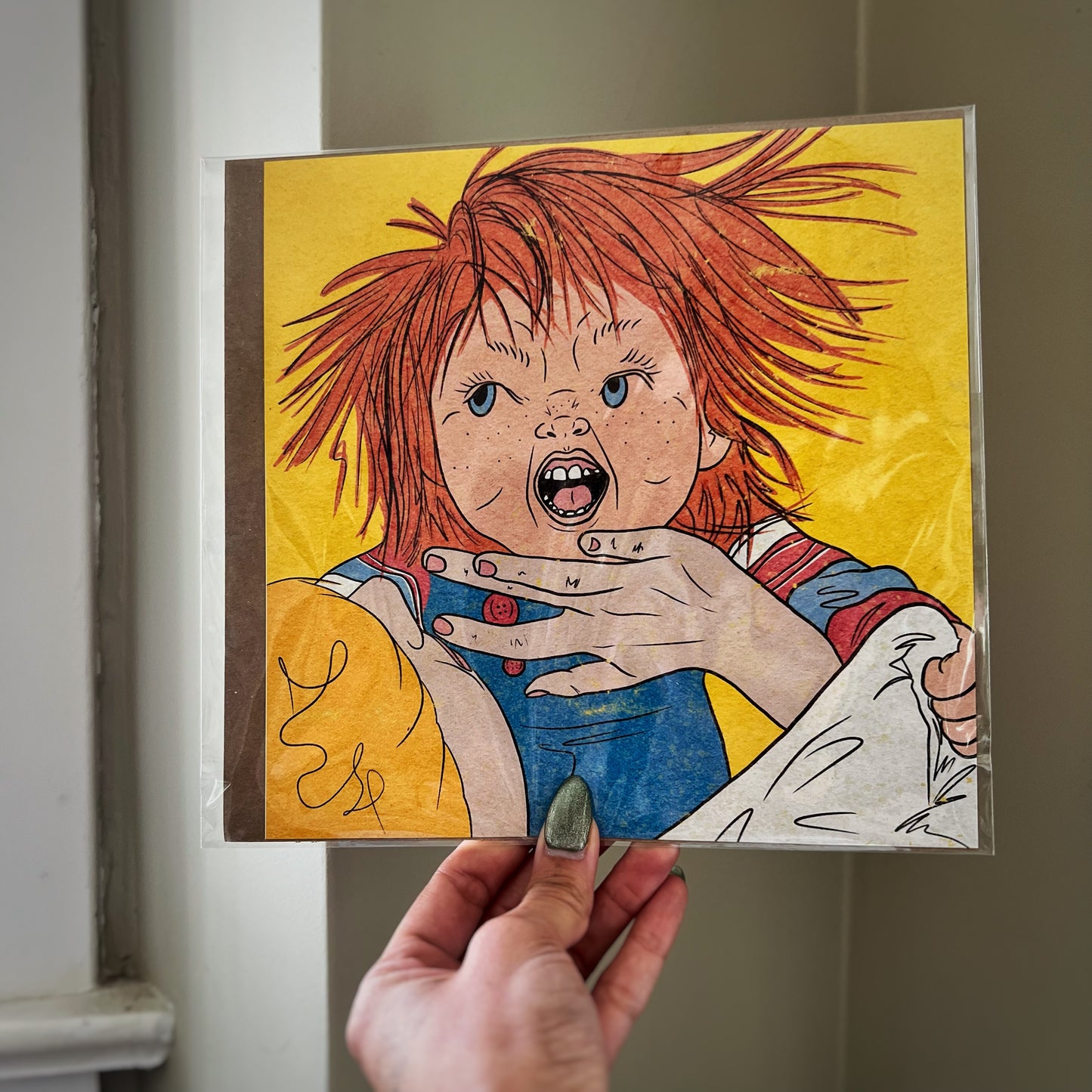 Child’s Play Original Illustrated Art Print