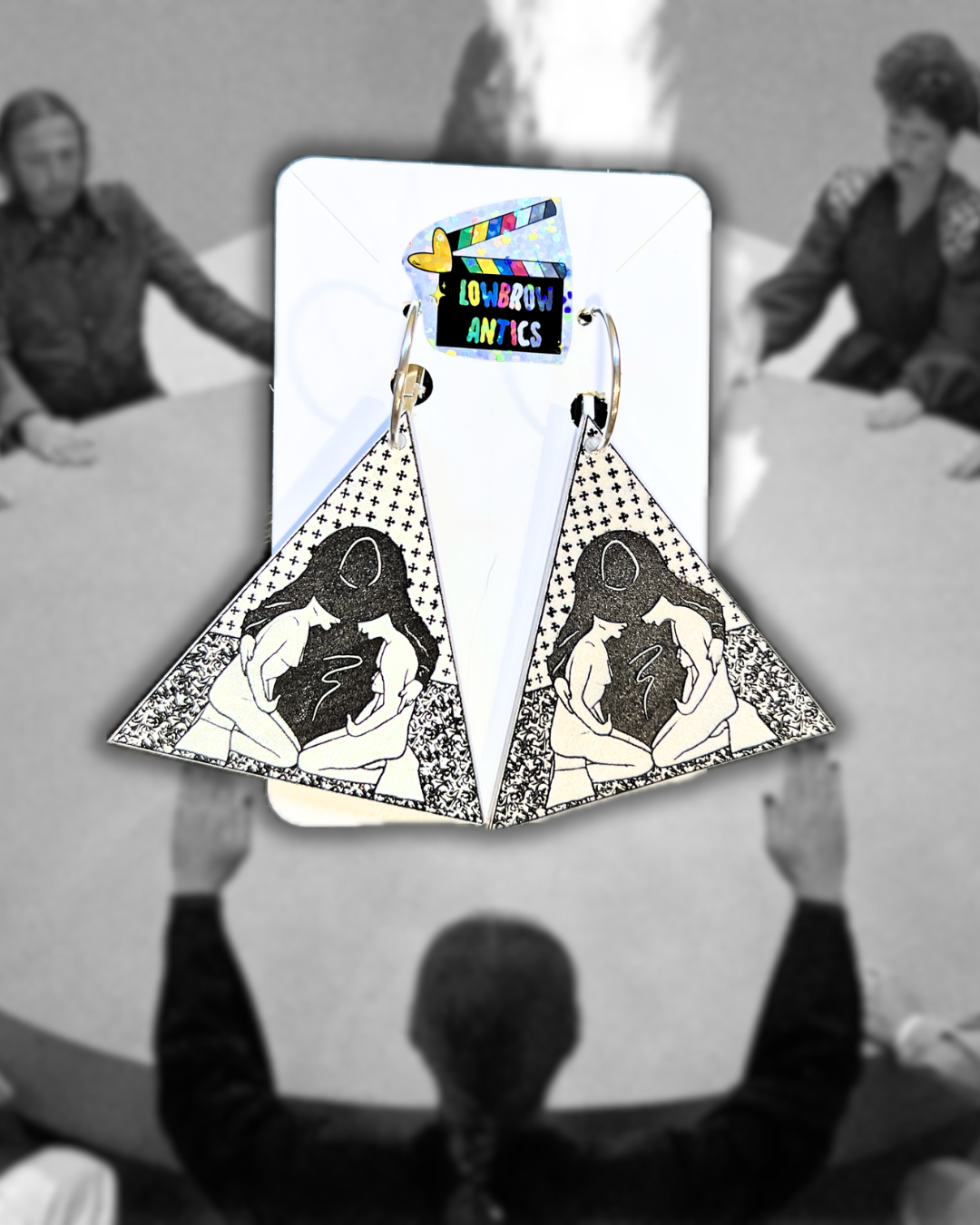 The Holy Mountain Earrings, Keychains, & Pins