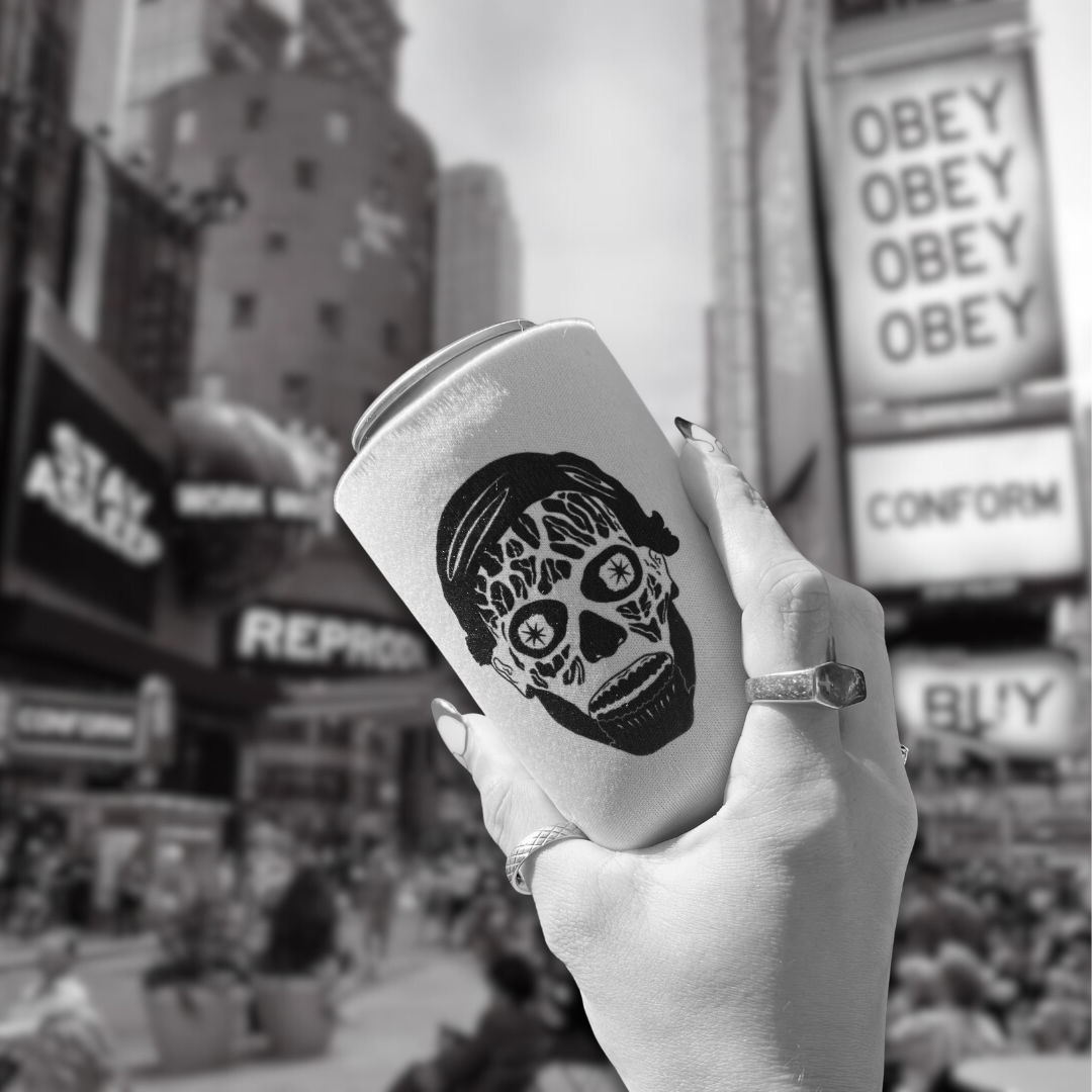 CONSUME They Live Illustrated Can Cooler