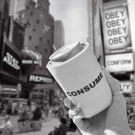 CONSUME They Live Illustrated Can Cooler