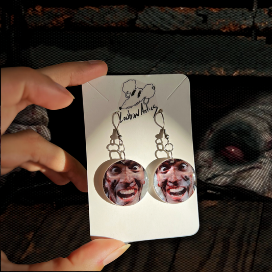 Evil Dead Ash Film Still Earrings