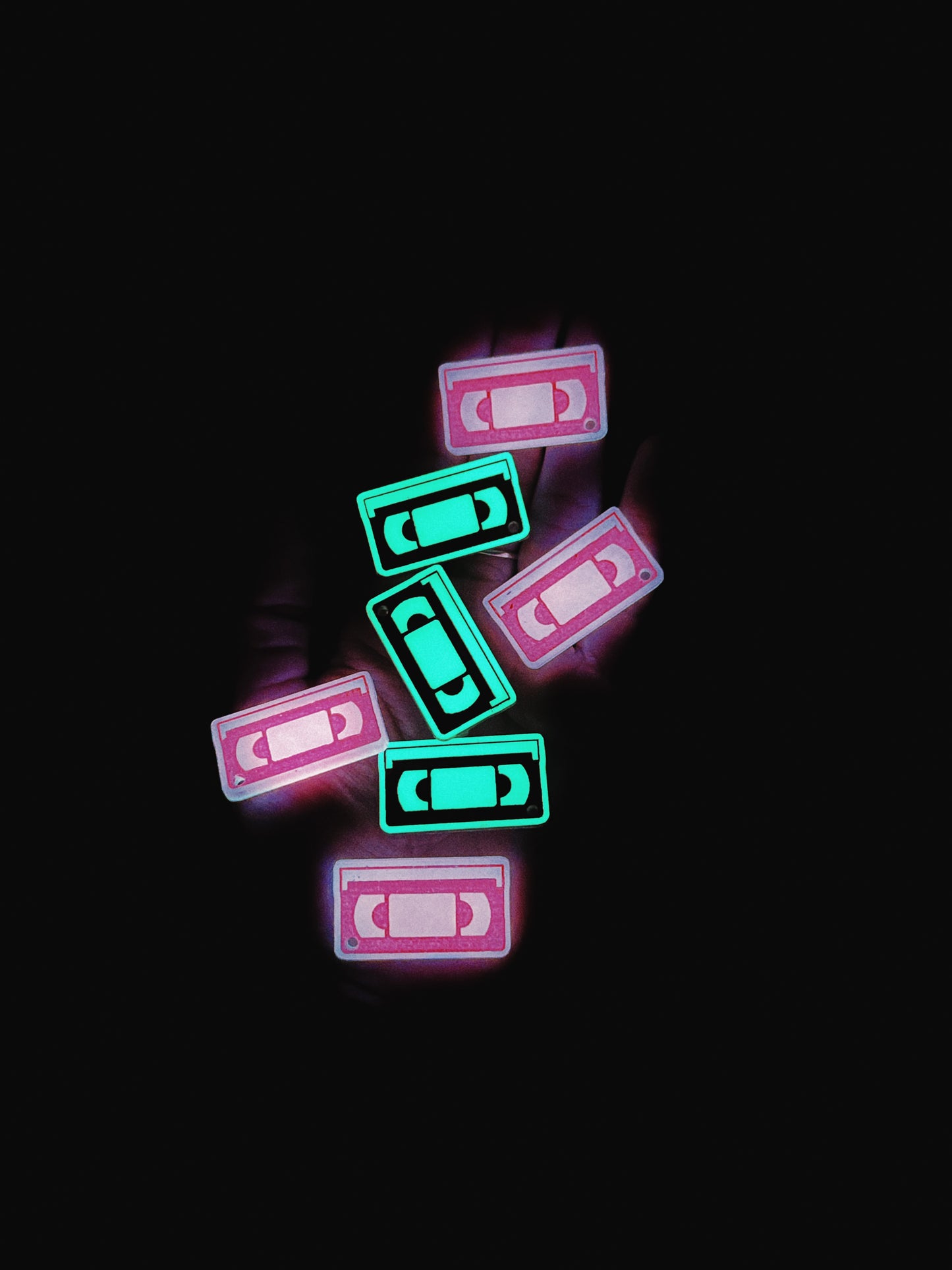 VHS Tape Earring & Keychain BLIND BAGS