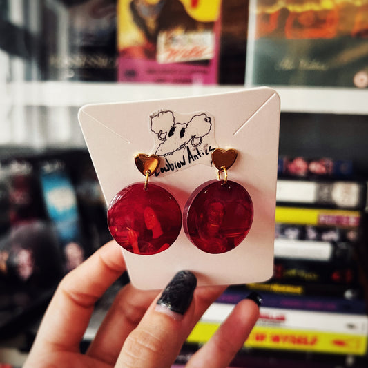 Mandy Inspired Heart Stud Earrings